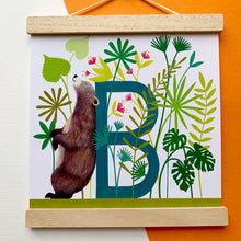 Load image into Gallery viewer, Alphabet Animal prints - B