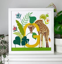 Load image into Gallery viewer, Alphabet Animal prints - G