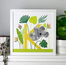 Load image into Gallery viewer, Alphabet Animal prints - K