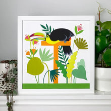 Load image into Gallery viewer, Alphabet Animal prints - T