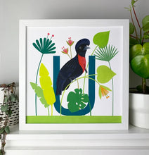 Load image into Gallery viewer, Alphabet Animal prints - U