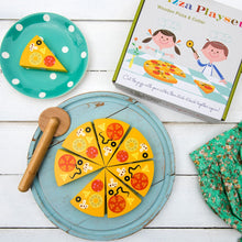 Load image into Gallery viewer, Wooden Toy Pizza In Box