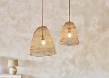 Load image into Gallery viewer, Antiqued Brass Jatani Wire Lampshade