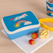Load image into Gallery viewer, Magical Unicorn Kids Bamboo Lunch Box