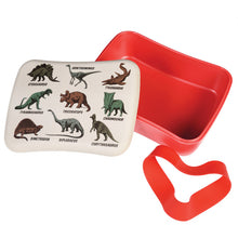 Load image into Gallery viewer, Dinosaur Bamboo Lunch Box