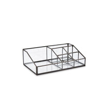 Load image into Gallery viewer, Glass Desk Organiser - Nkuku