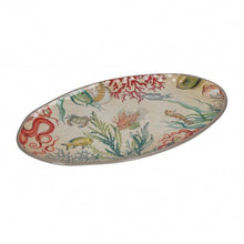 Load image into Gallery viewer, Sea Life Oval Platter