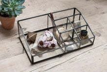 Load image into Gallery viewer, Glass Desk Organiser - Nkuku