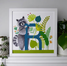 Load image into Gallery viewer, Alphabet Animal prints - R