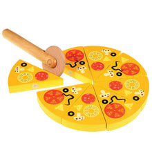 Load image into Gallery viewer, Wooden Toy Pizza In Box