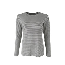 Load image into Gallery viewer, PENNY long sleeved striped t-shirt - grey
