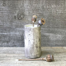 Load image into Gallery viewer, Small hand painted vase-Speckled wash

