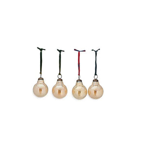 Alura Round Bauble - Aged Gold (Set of 4)
