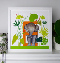 Load image into Gallery viewer, Alphabet Animal prints - E
