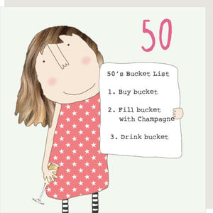 50's Bucket List
