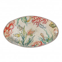 Load image into Gallery viewer, Sea Life Oval Platter
